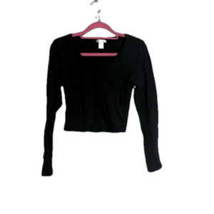 Black Crop Top